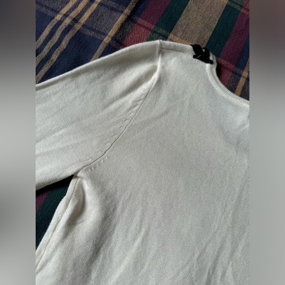 Lady Dutch High Society White Lace/Appliqué Longsleeve Top - Picture 9 of 12